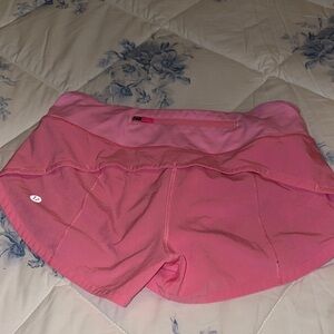 Lululemon Athletica Pink Athletic Shorts